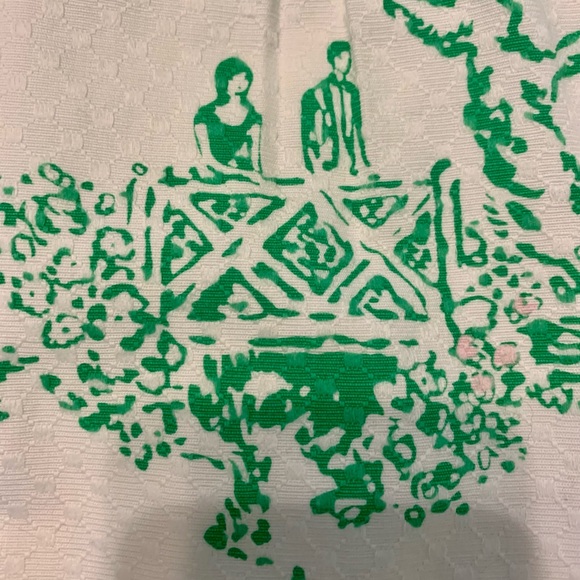 Lilly Pulitzer Strapless dress in Resort White Spring Fever Toile size 8 - Picture 11 of 11